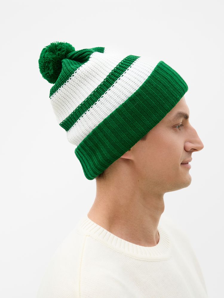 Шапка Winwear, темно-зеленая (глубокий зеленый)-5
