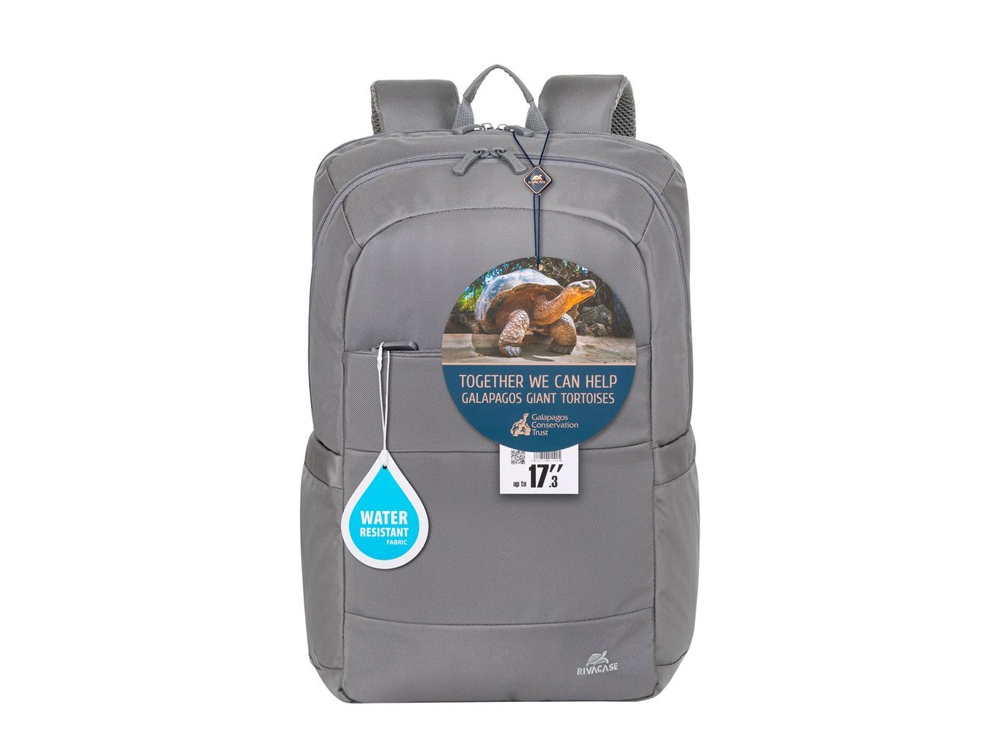 RIVACASE 8267 grey рюкзак для ноутбука 17.3 / 6-20