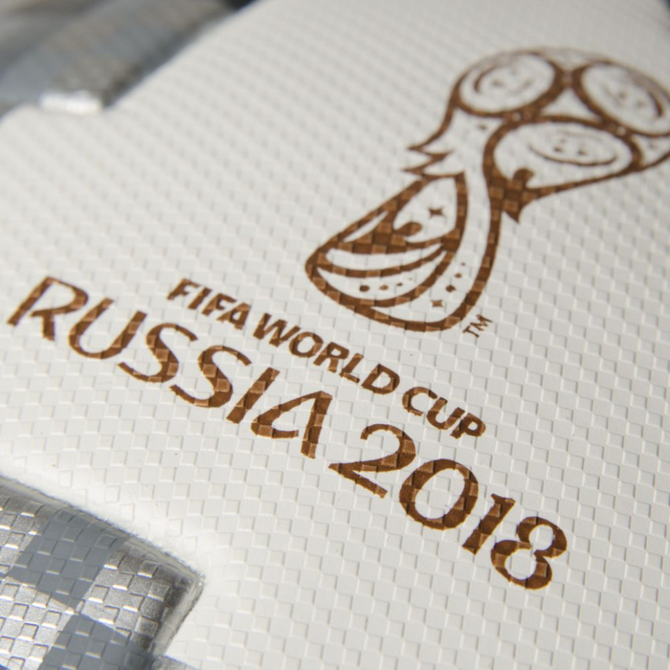 Официальный игровой мяч 2018 FiFa World Cup Russia , Белый/ черный-4