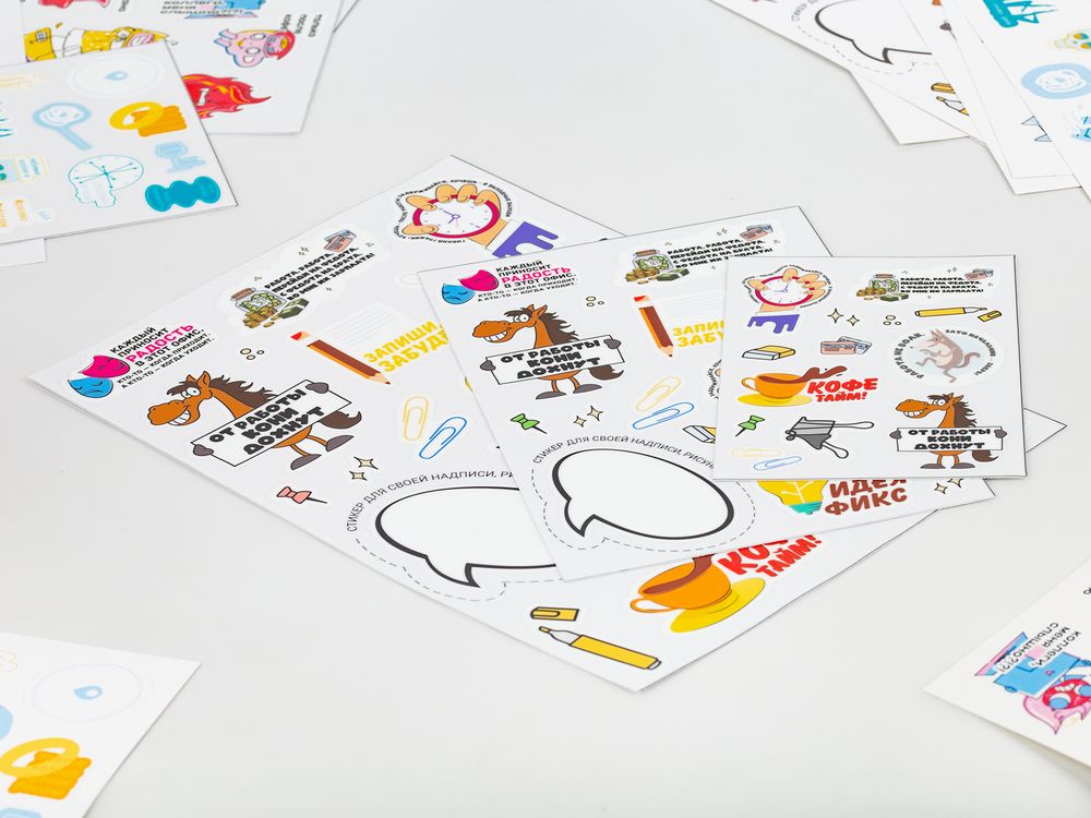 Наклейки UV-DTF Sticker Pack на заказ, L-3