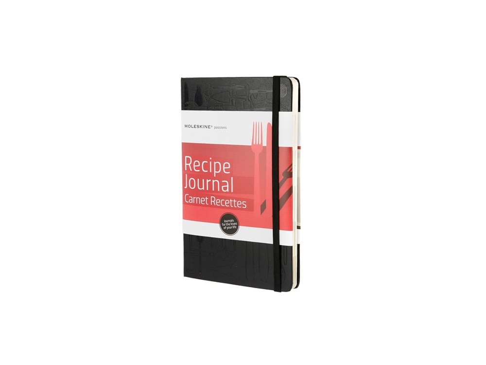 Записная книжка Passion Recipe (Рецепты), Large (13x21 см), черный-0