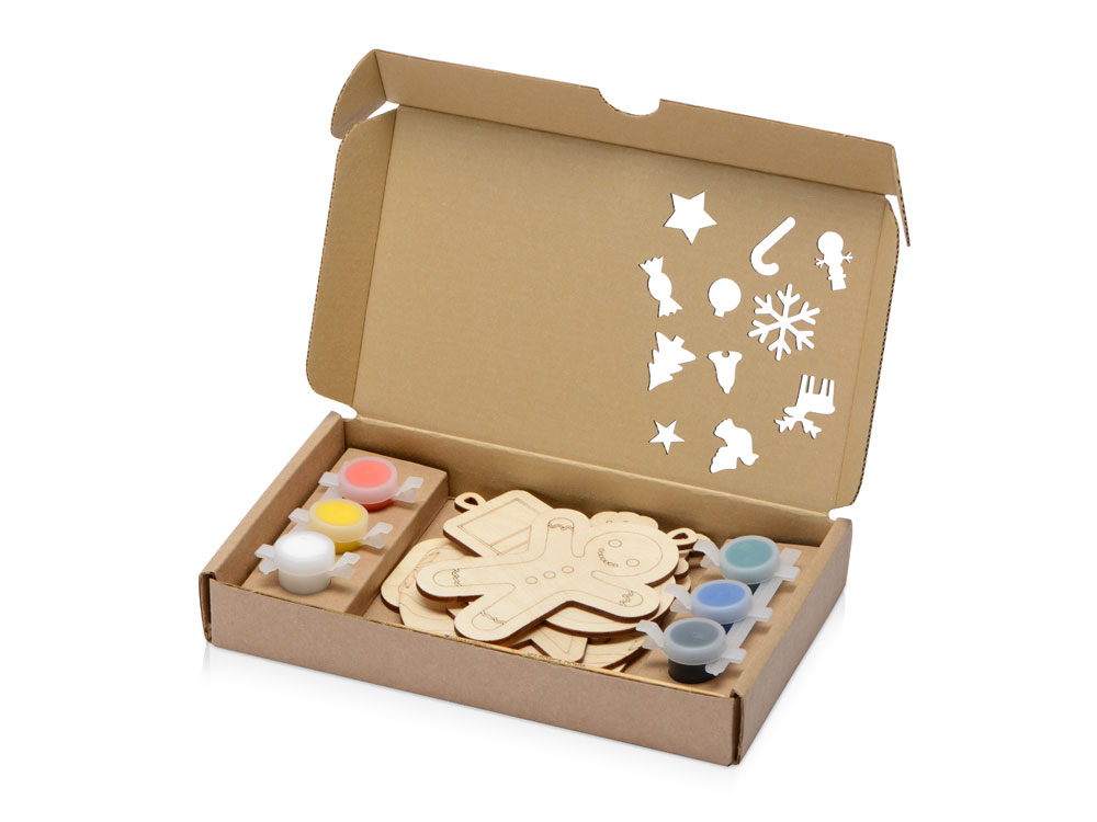 Подарочный набор для раскрашивания Christmas Toys-0
