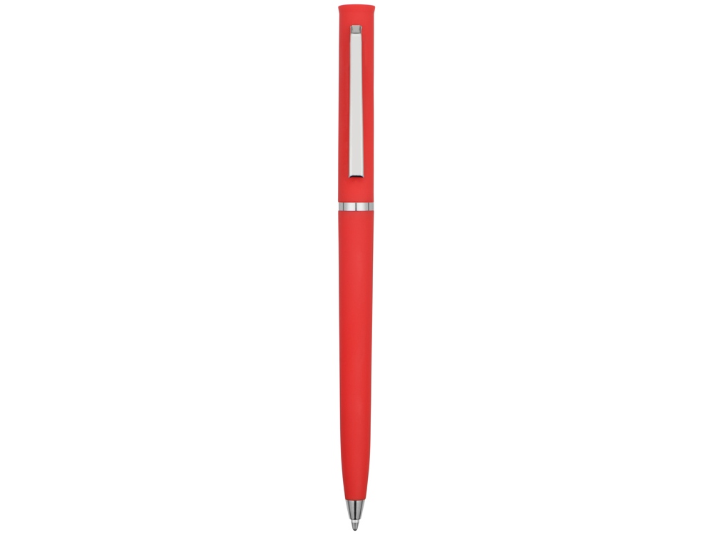 Ручка шариковая Navi soft-touch, красный-1