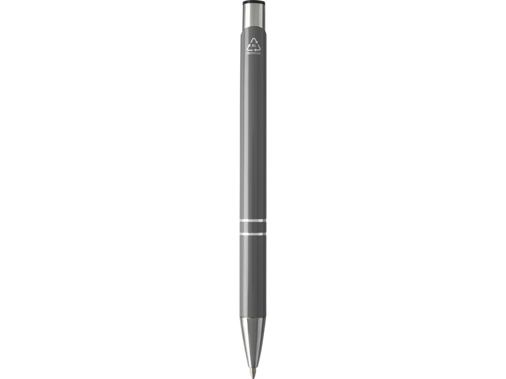 Шариковая ручка Moneta из переработанного алюминия - Серый-1