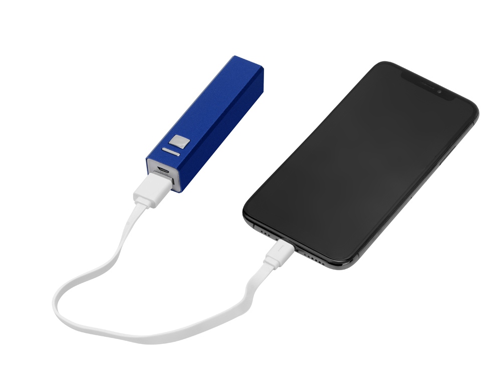 Портативное зарядное устройство Спейс, 3000 mAh, синий-1