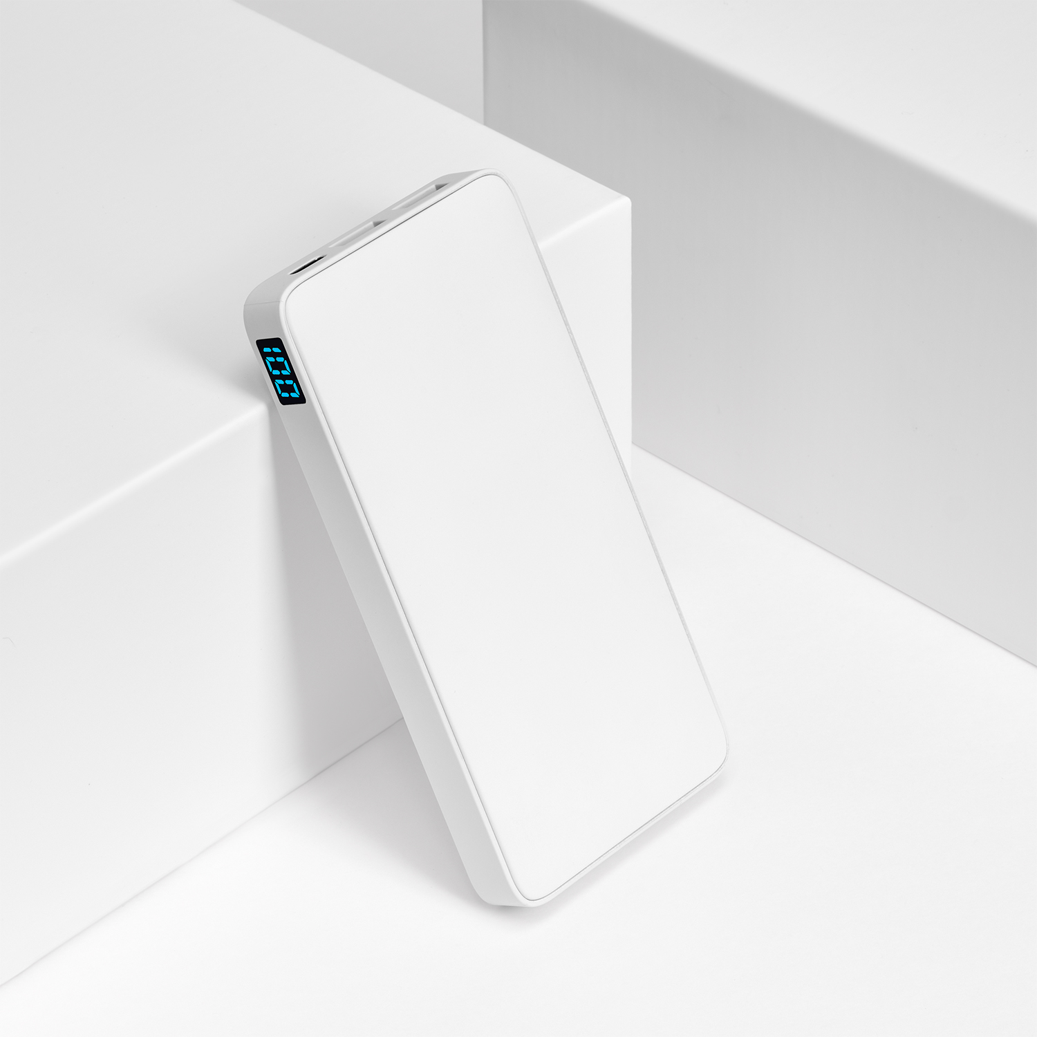 Внешний аккумулятор с подсветкой Анкор Плюс PD (Ancor PD Plus) 10000 mAh, белый-7