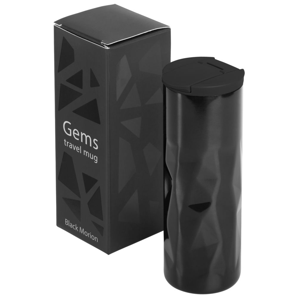 Термостакан Gems Black Morion, черный морион-3