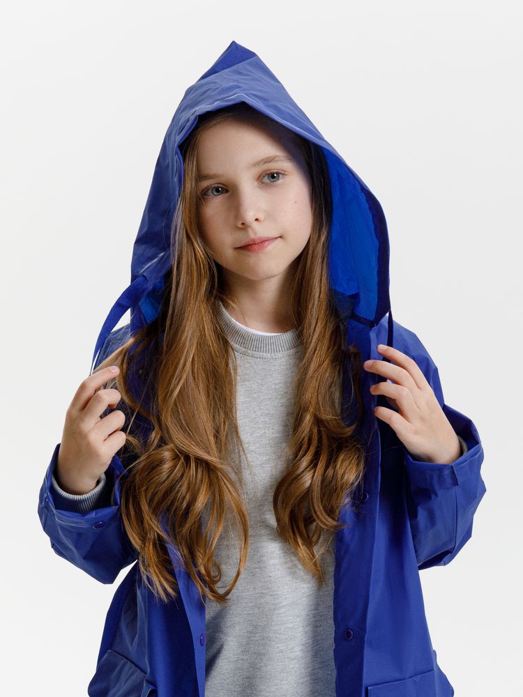 Дождевик детский RainDrop Kids, ярко-синий-8