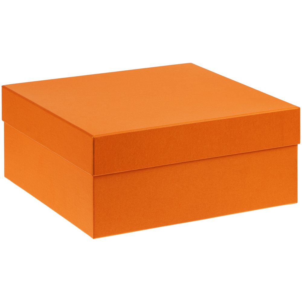 Коробка Satin, большая, оранжевая-1