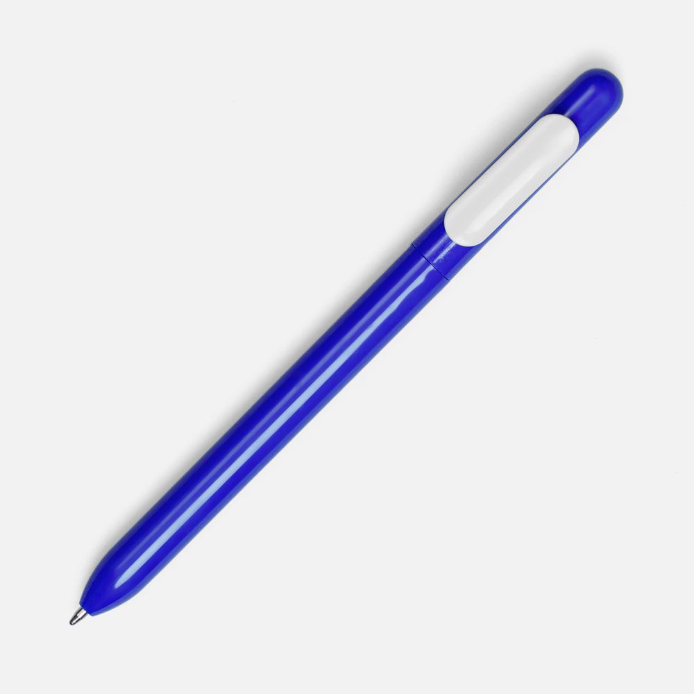 Ручка шариковая Swiper, синяя с белым-2