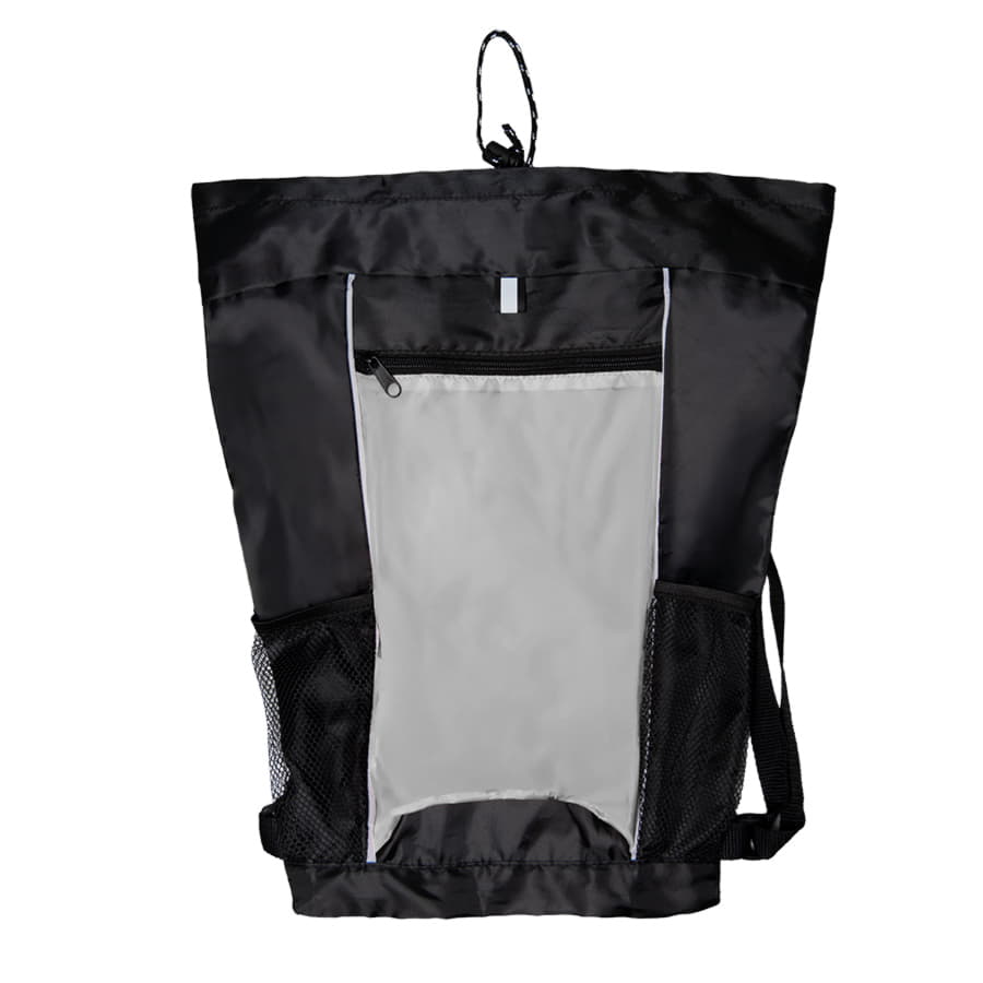 Рюкзак Fab, белый/чёрный, 47 x 27 см, 100% полиэстер 210D, белый-1