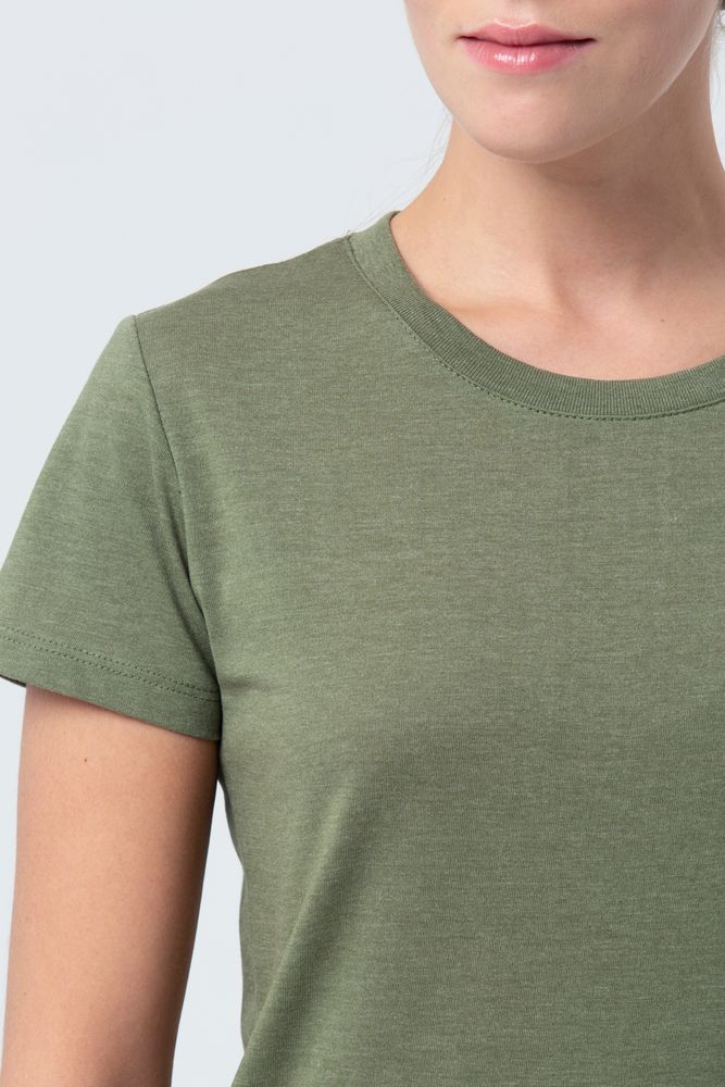 Футболка женская Regent Fit Women, меланж хаки-4