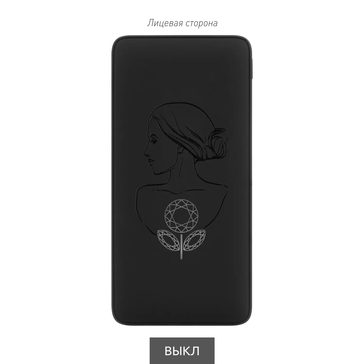 Внешний аккумулятор с подсветкой Анкор Плюс PD (Ancor PD Plus)10000 mAh, черный-11