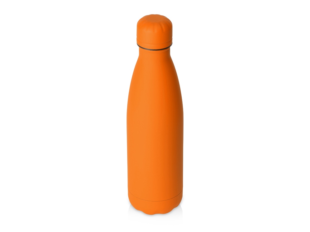 Вакуумная термобутылка Vacuum bottle C1, soft touch, 500 мл, оранжевый-1