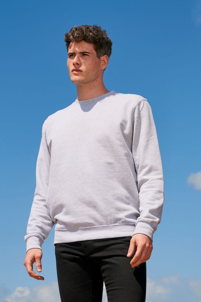 Свитшот унисекс Columbia, черный меланж-4