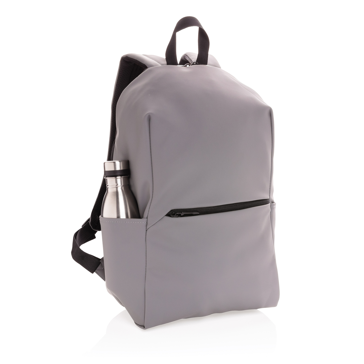 Рюкзак для ноутбука из гладкого полиуретана, 15.6"-9