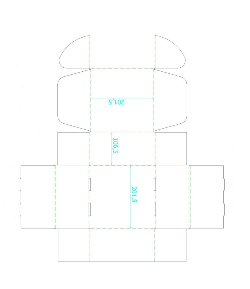 Коробка Medio, крафт-2