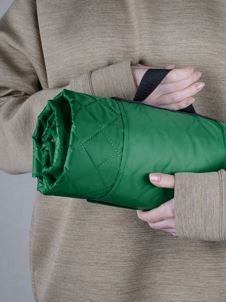 Плед для пикника Comfy, зеленый-3