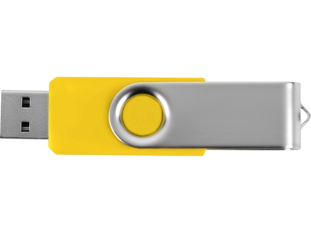 Флеш-карта USB 2.0 16 ГБ Квебек, желтый-3
