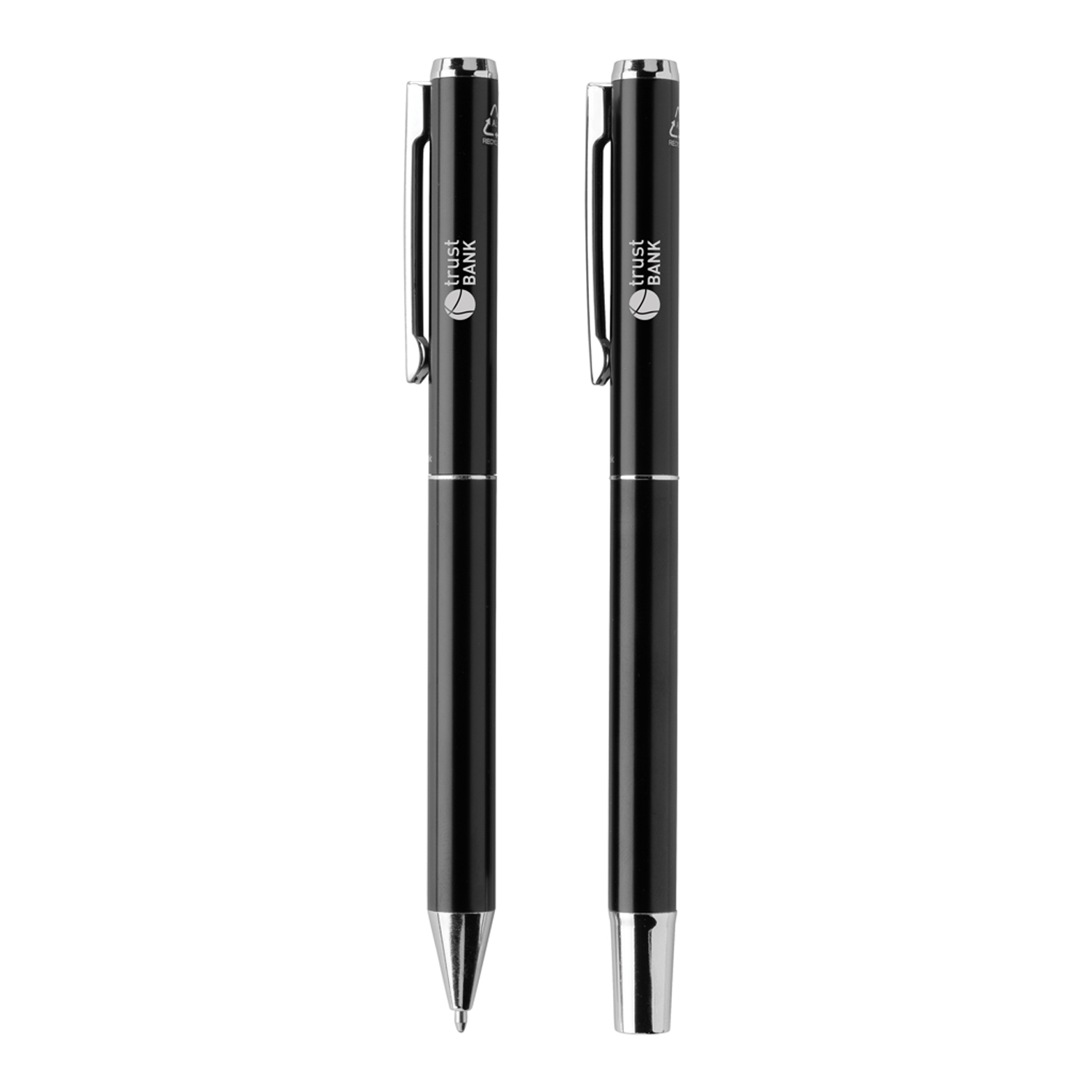 Набор ручек Swiss Peak Cedar из переработанного алюминия RCS-3