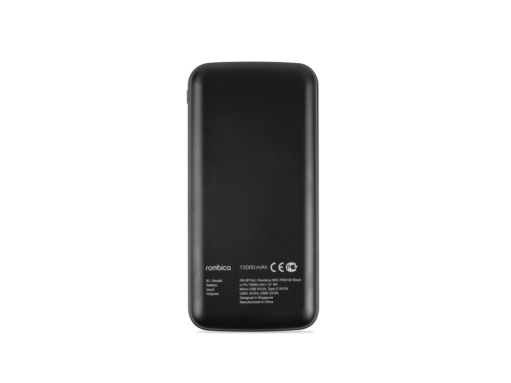 Внешний аккумулятор Rombica NEO PBS100 Black-4
