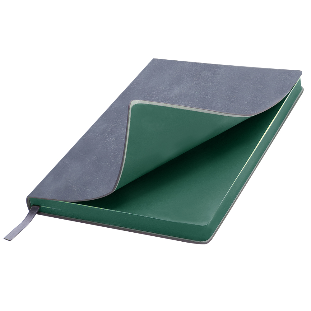 Ежедневник A5 недатированный Carisma в мягком переплёте, Изумрудный-0