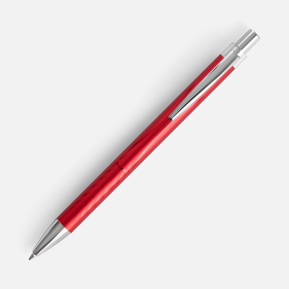 Ручка шариковая SparkLine, темно-красная-2
