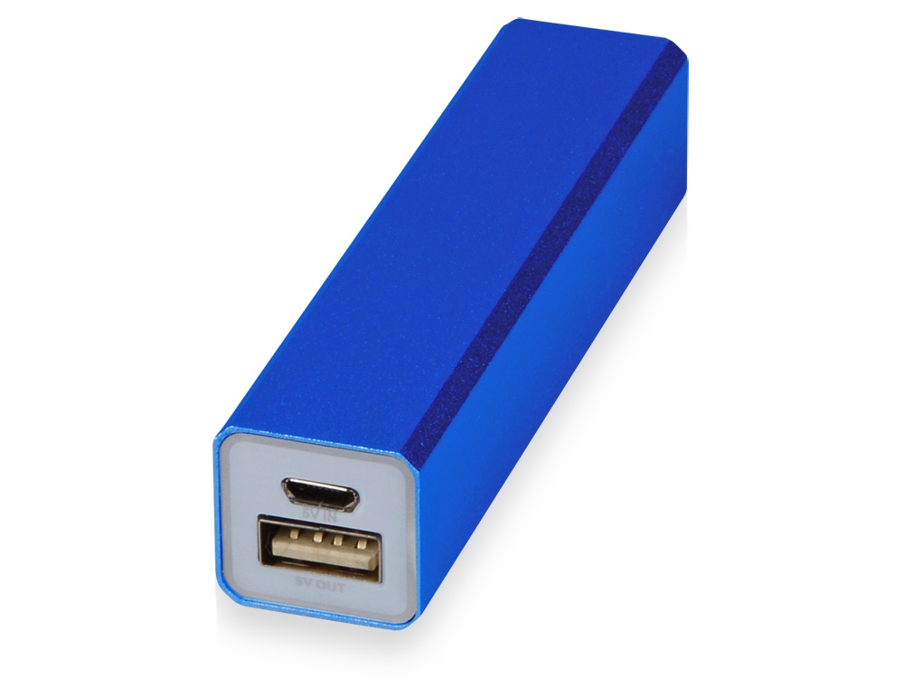 Портативное зарядное устройство Брадуэлл, 2200 mAh, синий-0