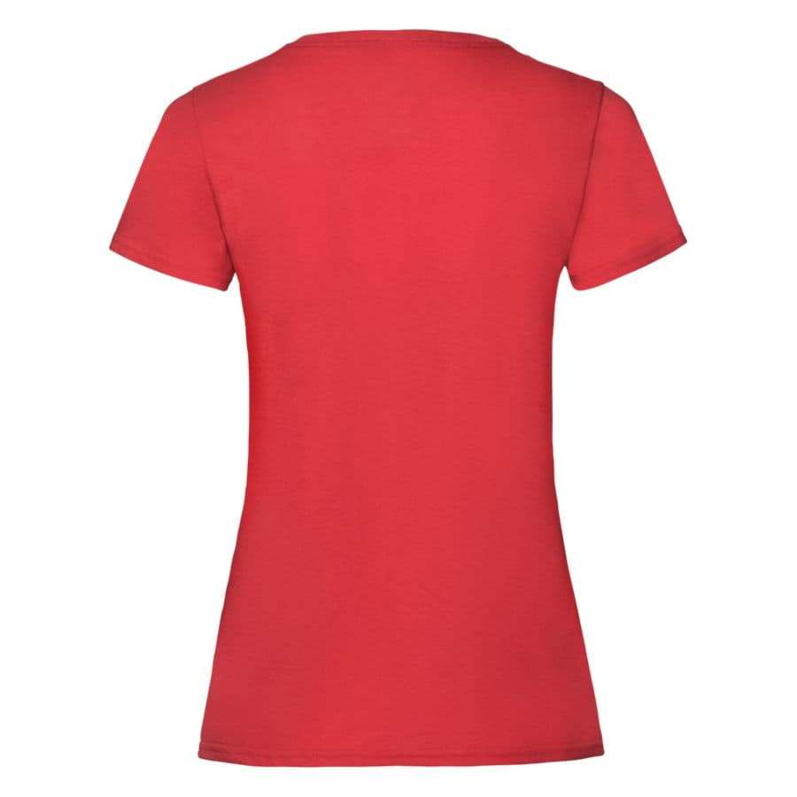 Футболка женская LADY FIT VALUEWEIGHT T 165, красный-1