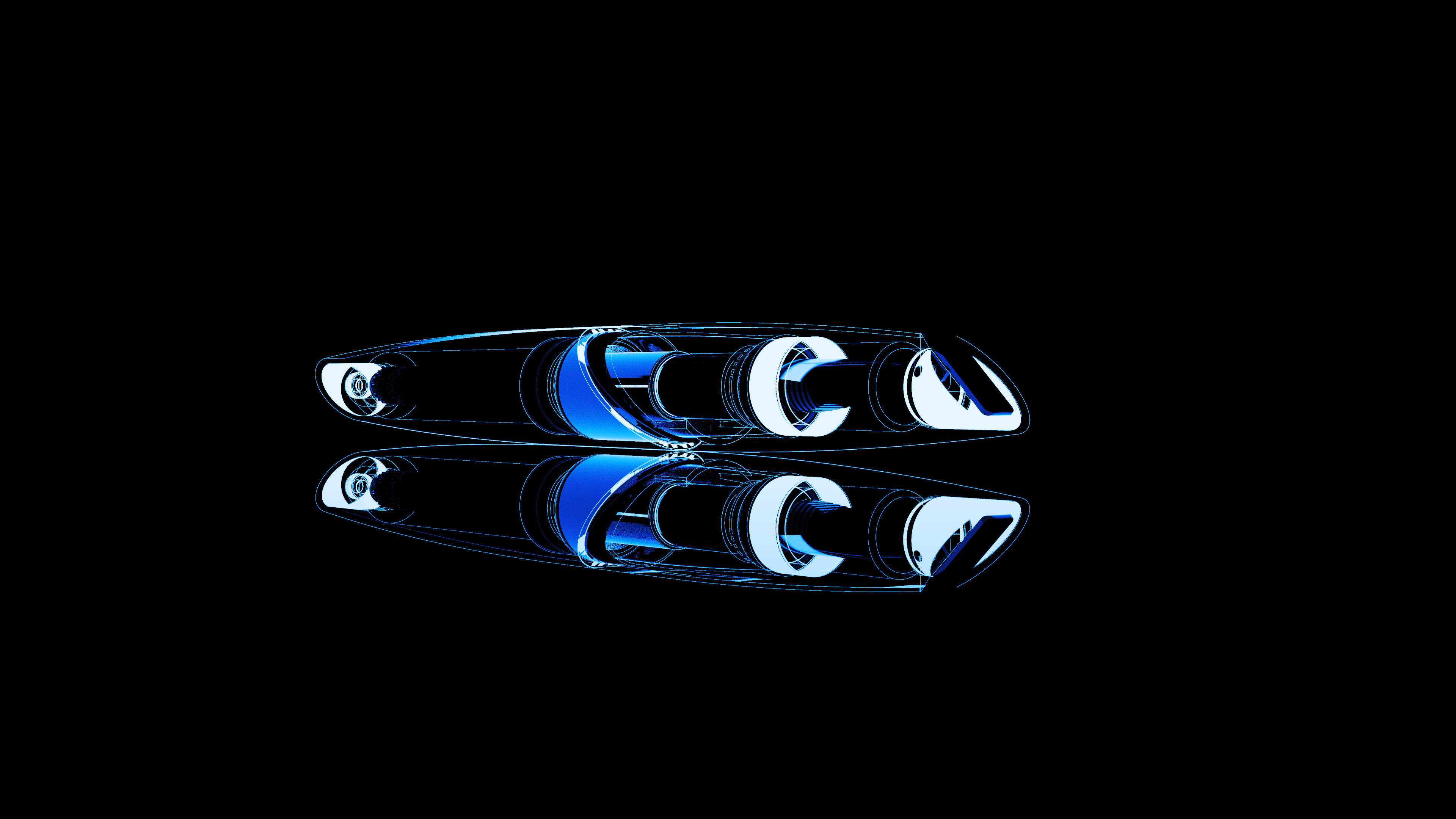 Перьевая ручка Pininfarina PF Two BLACK-30
