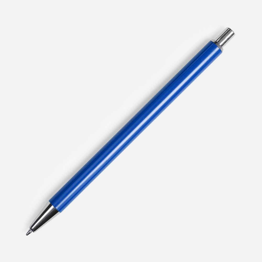 Ручка шариковая Slim Beam, ярко-синяя-0