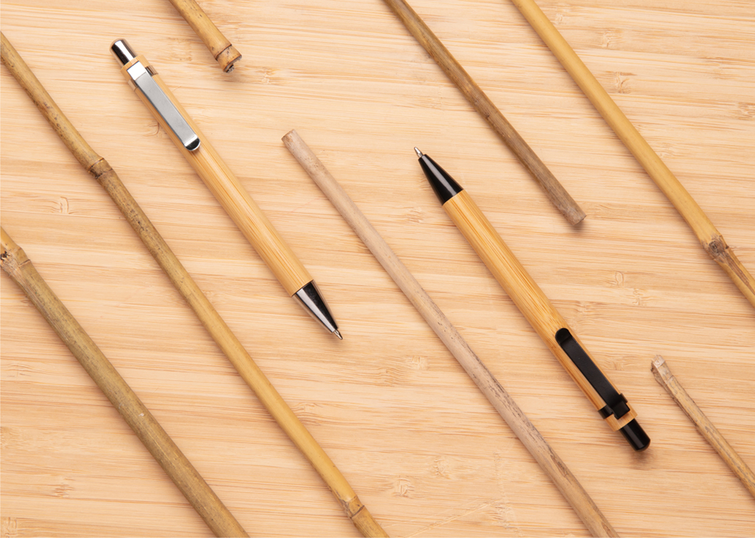 Ручка Bamboo из бамбука-4