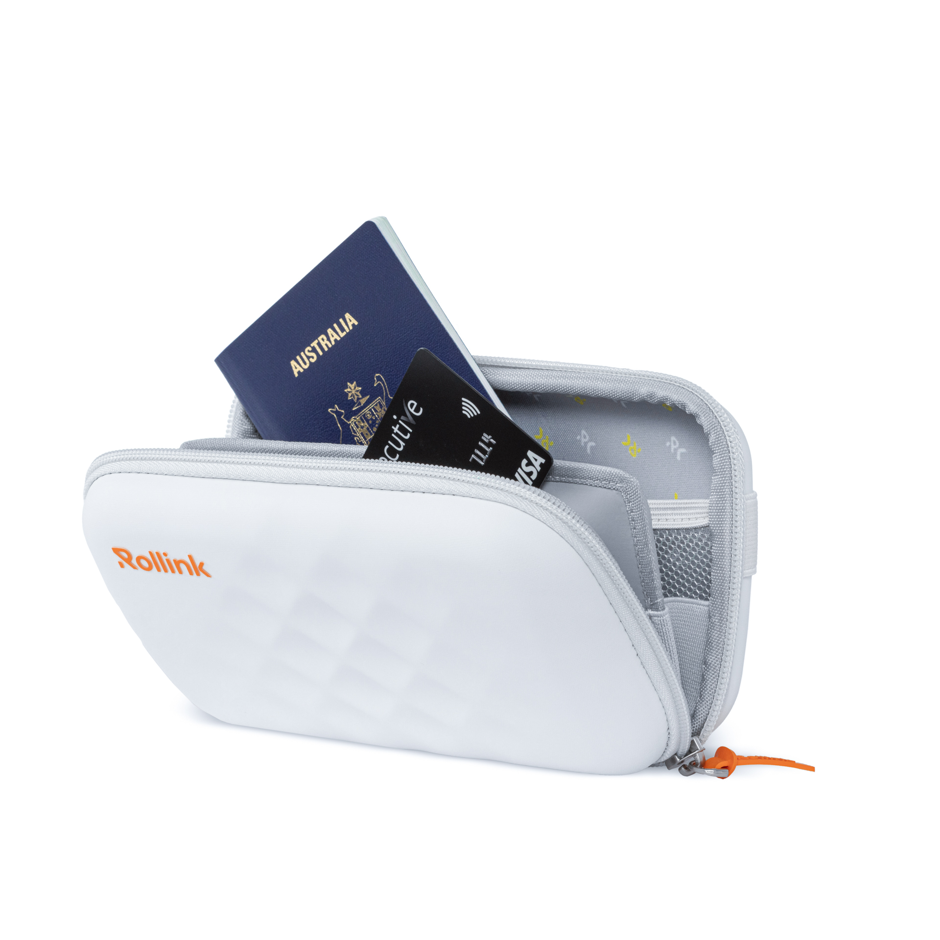 Дорожная сумочка Rollink Mini Bag Tour 21x12x6 см, белая-4