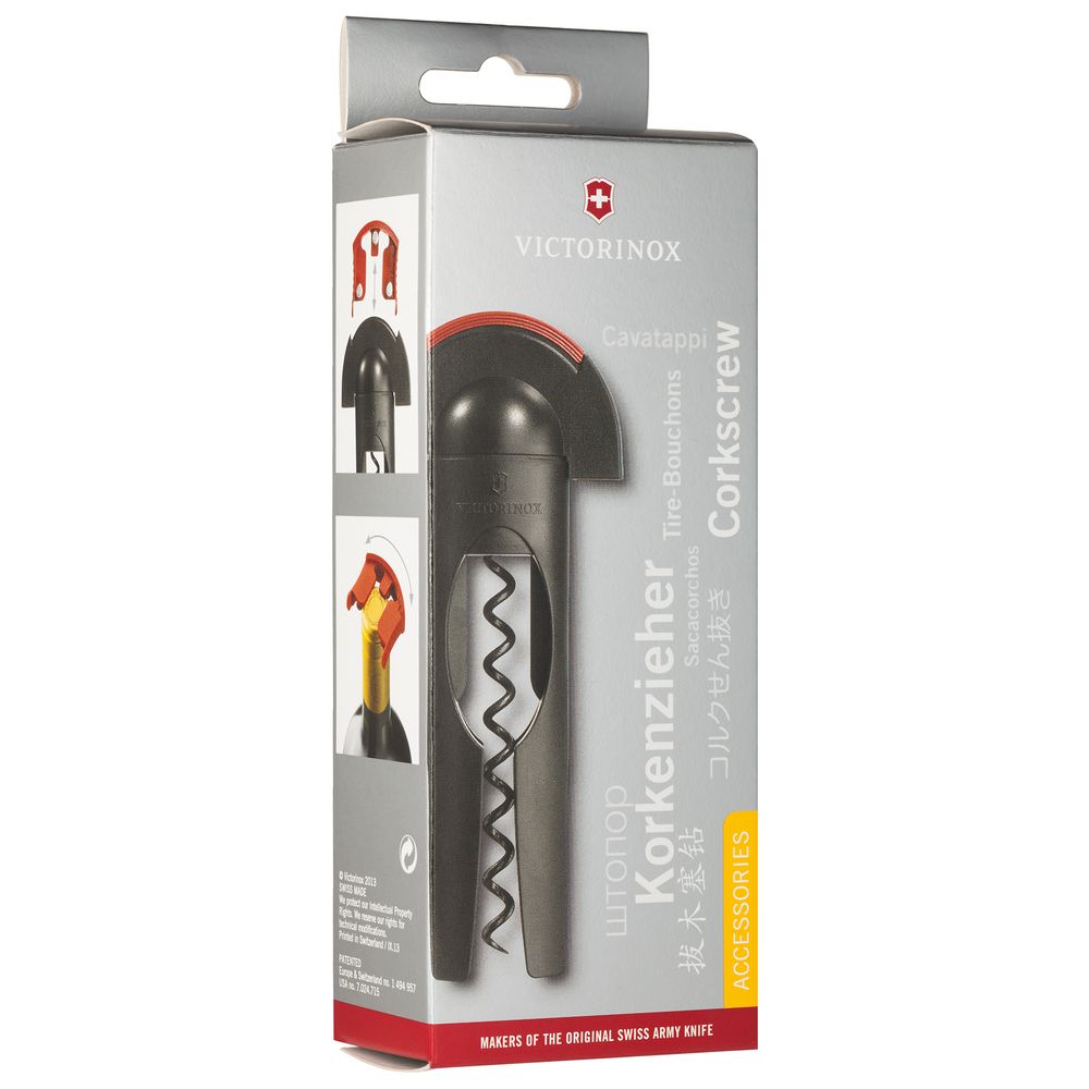 Штопор Victorinox Utensils, черный-2