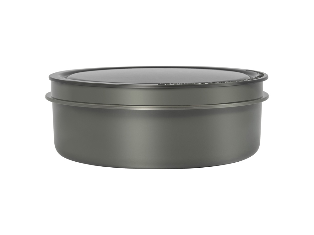 Термос из нерж.стали с пластиковыми контейнерами и ложкой тм THERMOS JBG-1800 Food Jar 1.8L, серый-6