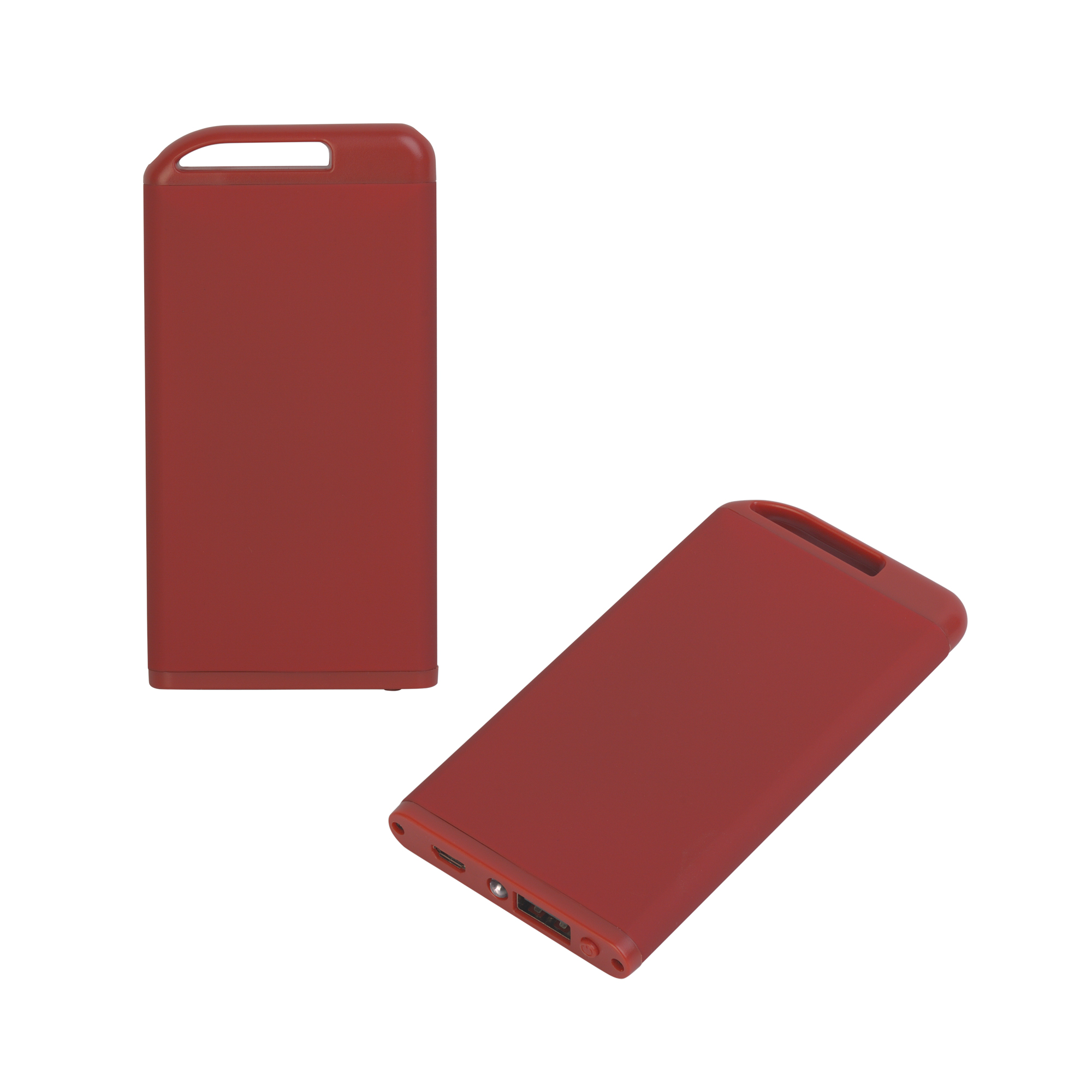Зарядное устройство "Theta" с фонариком, 4000 mAh, покрытие soft touch-1