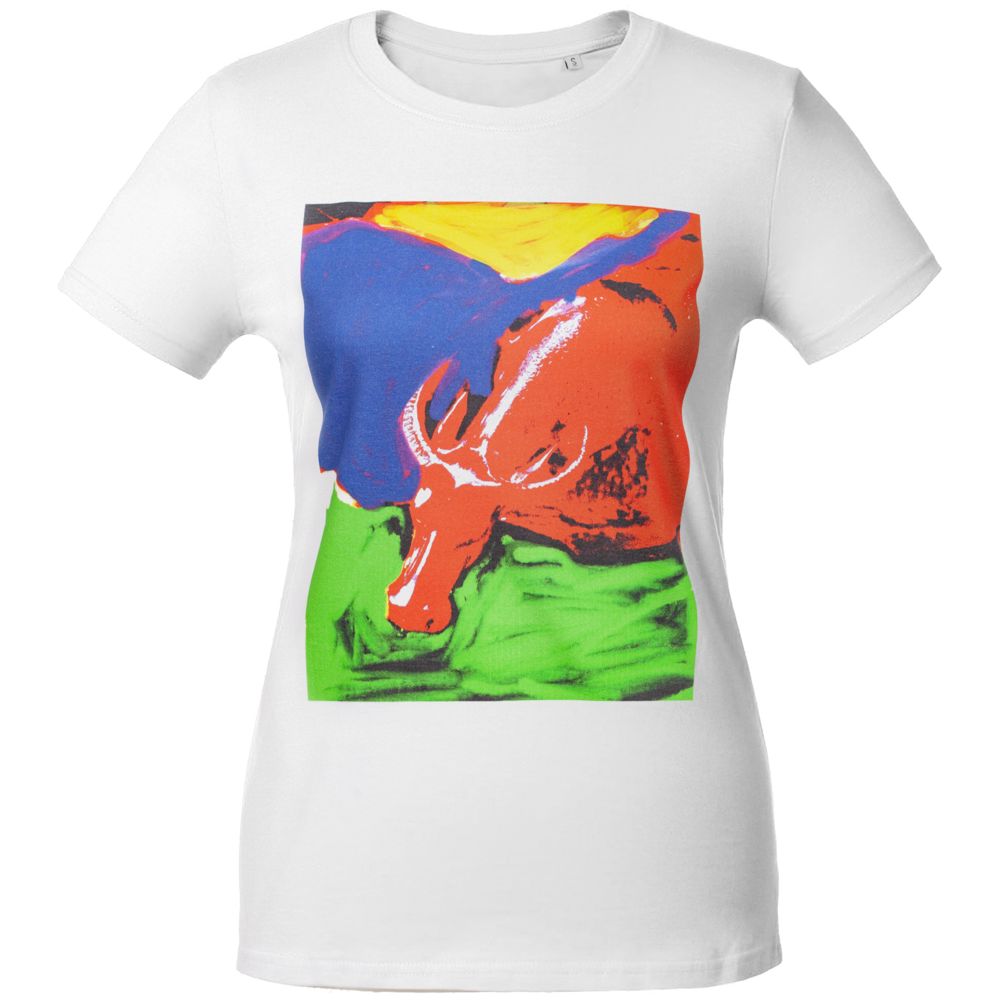 Футболка женская Toro, белая-2