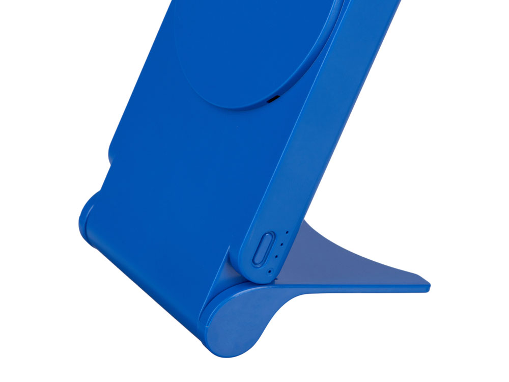Внешний магнитный аккумулятор MagnIQ, синий, 5000 mAh-8