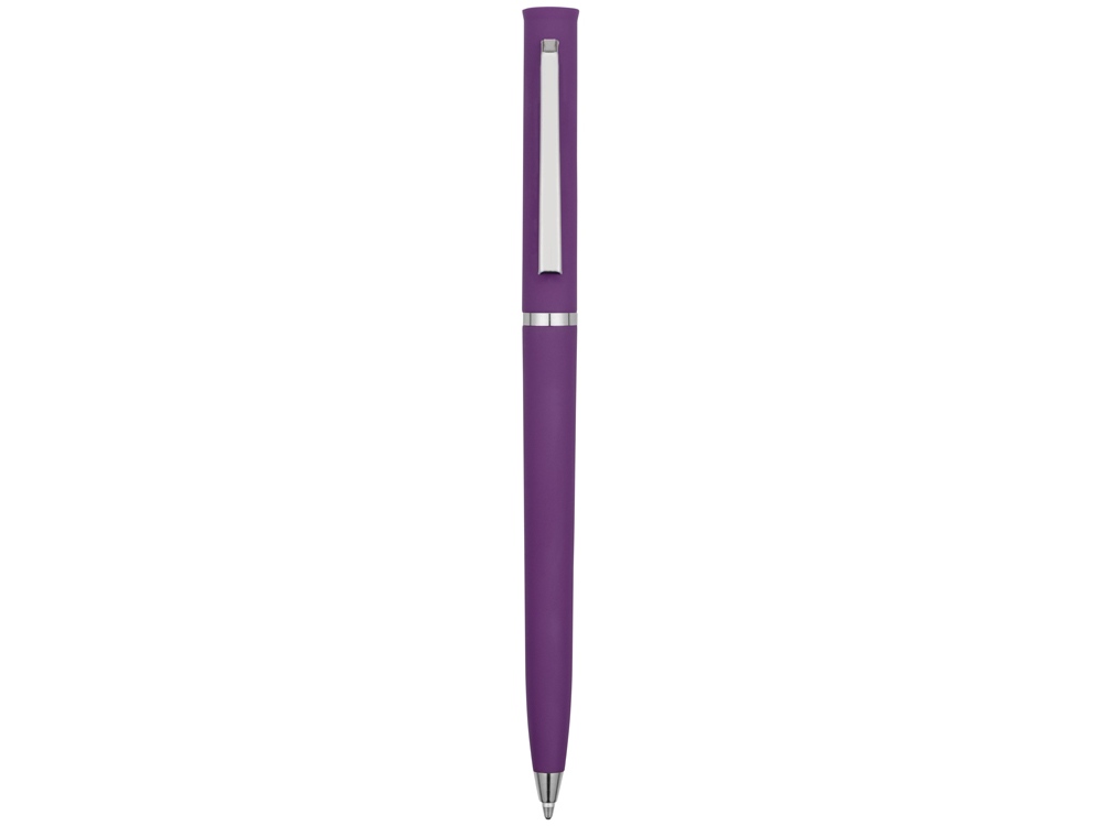 Ручка шариковая Navi soft-touch, фиолетовый-1
