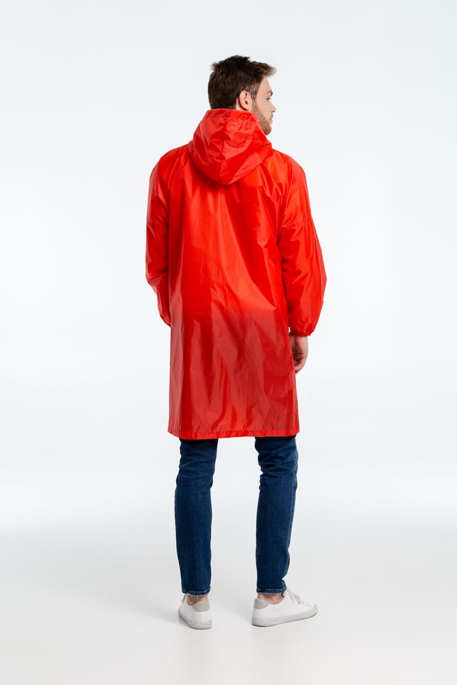 Дождевик унисекс Rainman, красный-4