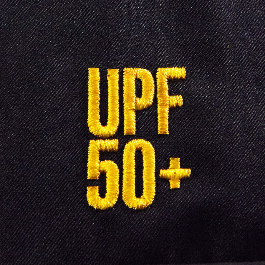 Бейсболка RAY с обработкой UPF50+, 5 клиньев, застёжка на липучке, белый-4