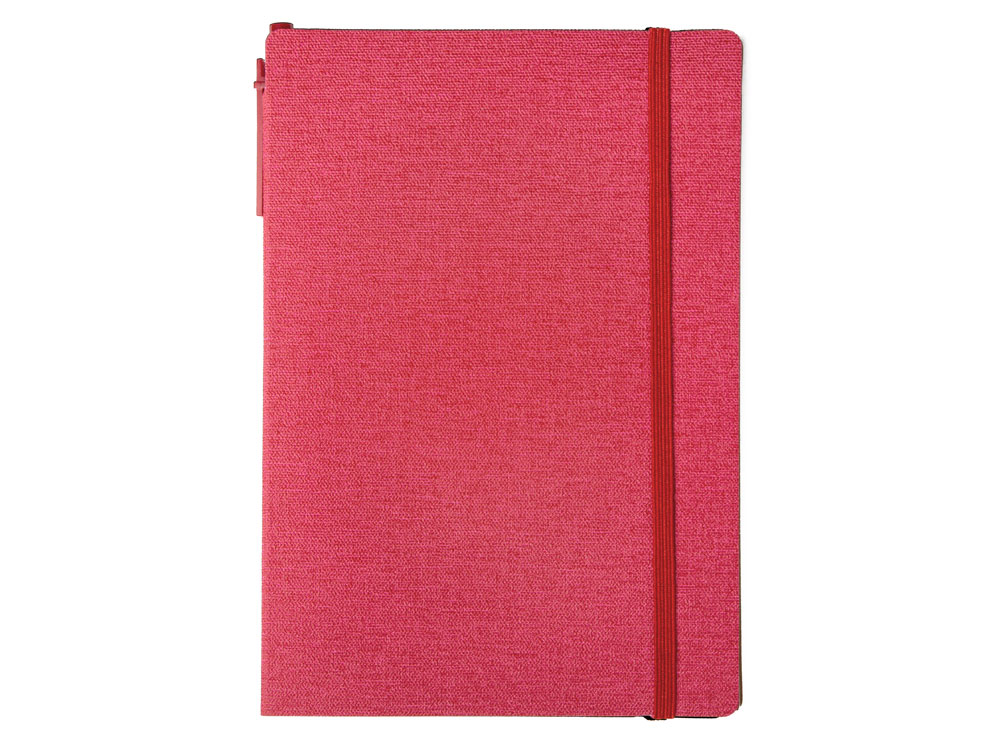Блокнот с ручкой и набором стикеров А5 Write and stick, красный-4