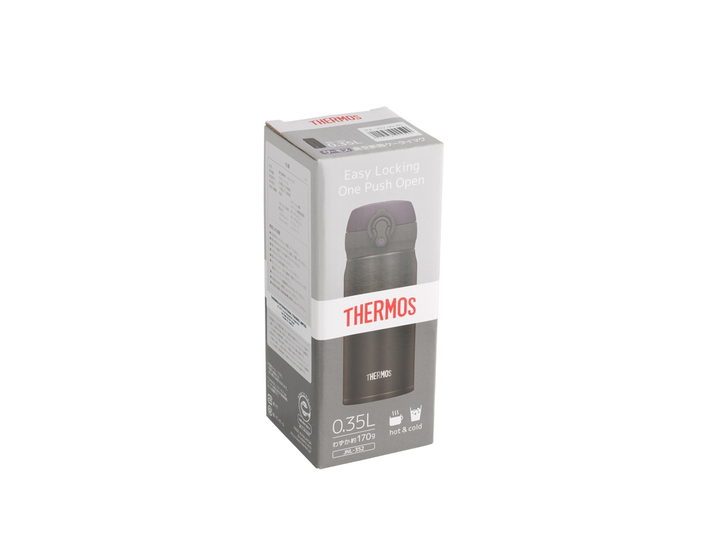 Термос из нерж. стали тм THERMOS JNL-352-ALB 0.35L, черный-2