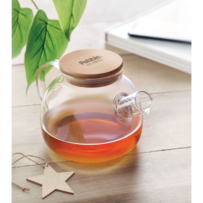 Чайник заварочный 850ml, прозрачный-4