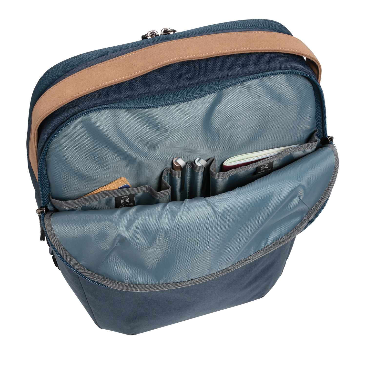 Двухцветный рюкзак Impact из RPET AWARE™ для ноутбука 15.6"-9