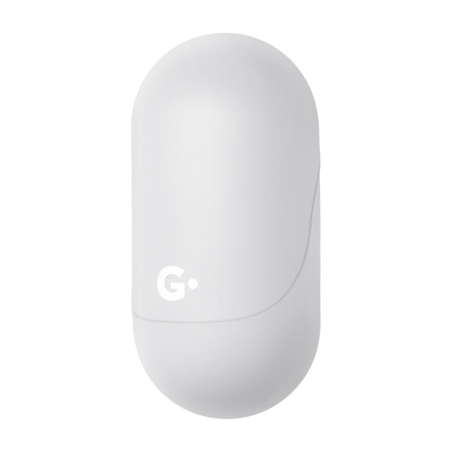 Наушники беспроводные GEOZON WAVE, с зарядным боксом, покрытие soft touch, белые, белый-3