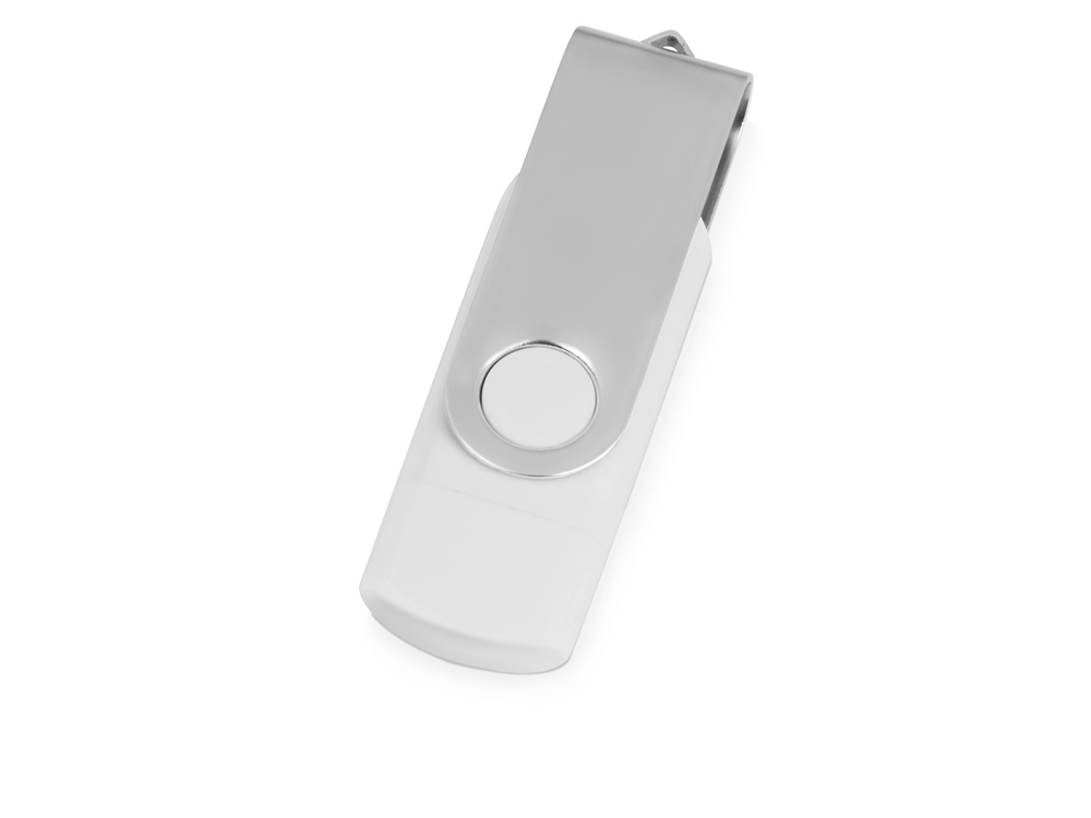 USB3.0/USB Type-C флешка на 16 Гб Квебек C, белый-2