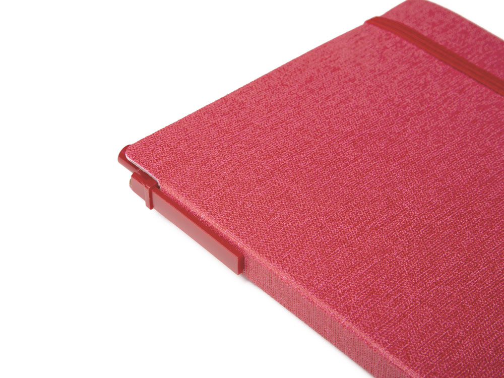 Блокнот с ручкой и набором стикеров А5 Write and stick, красный-6