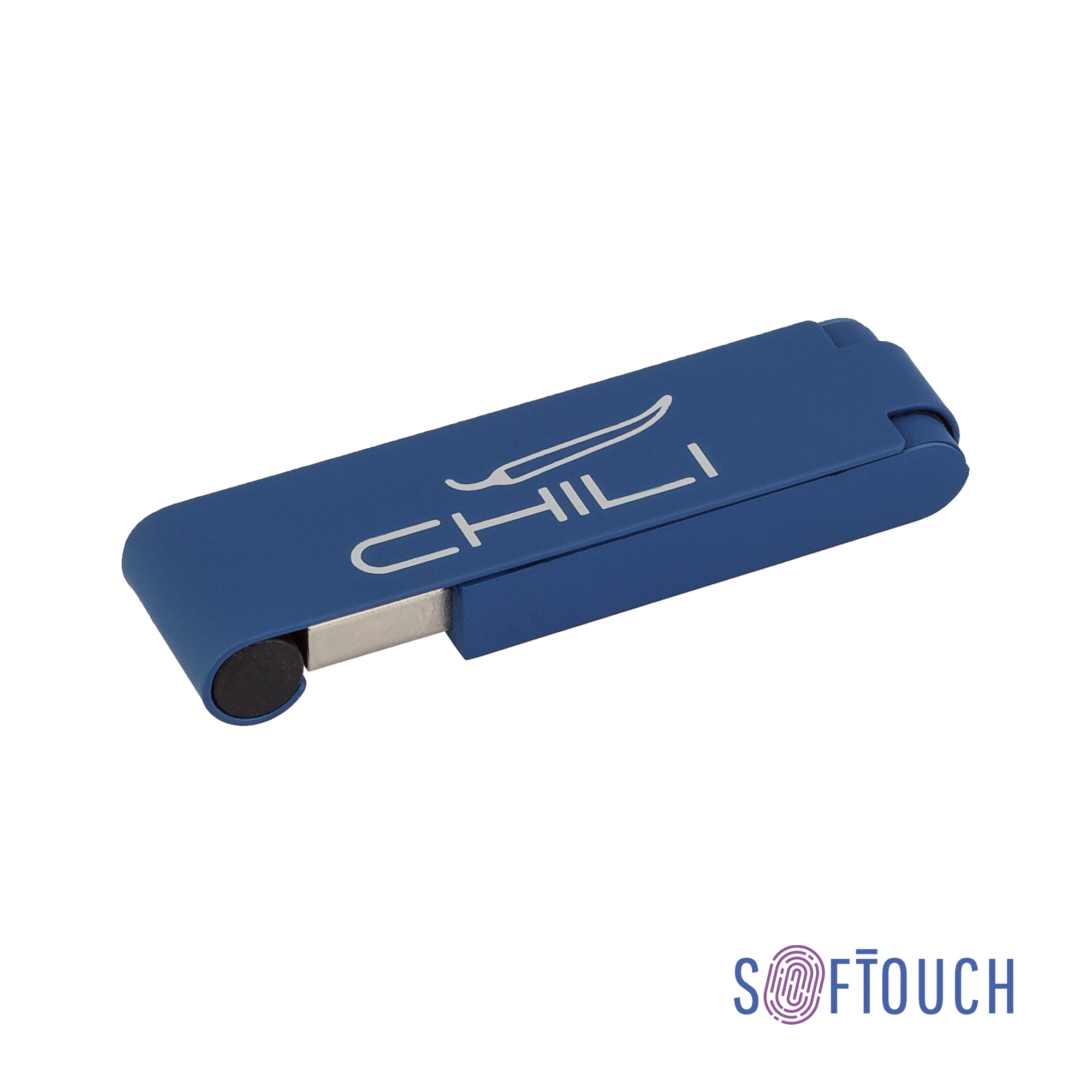 Флеш-карта "Case" 8GB, покрытие soft touch-0