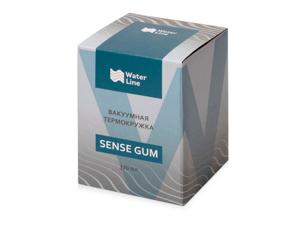 Термокружка Sense Gum, soft-touch, непротекаемая крышка, 370мл, оранжевый-6